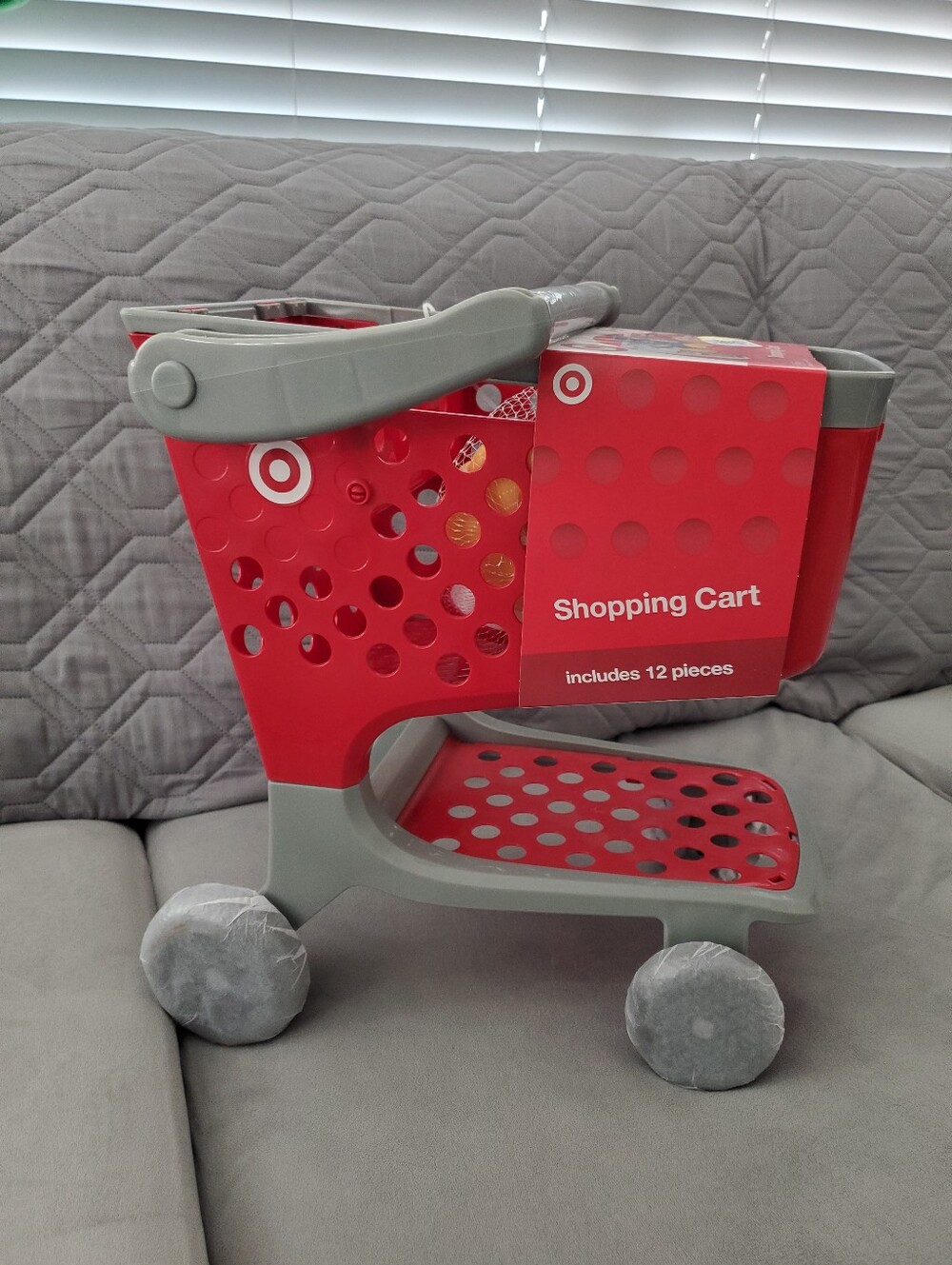 NWT Target Shopping Cart Toy With Food And Cup
